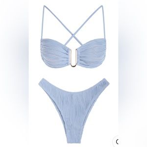 Light Blue Bikini - M